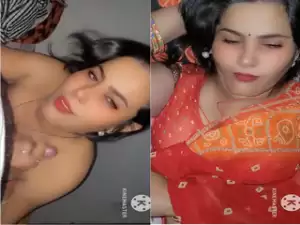 Today Exclusive-Desi Bhabhi Blowjob and Fucked