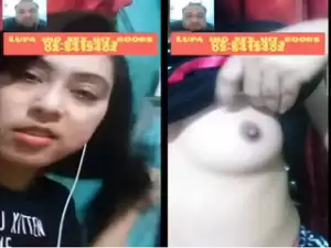 Exclusive- Cute Girl Showing Her Boobs On Video Call
