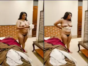 Today Exclusive-Desi Girl Wearing Cloths After Sex