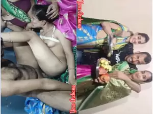 Today Exclusive-Desi ThreeSome Fucking