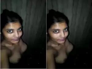Today Exclusive-Cute Bangla Girl bathing