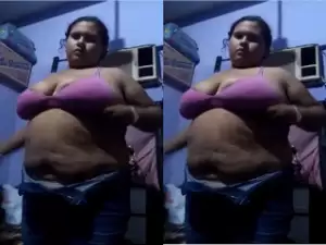 Today Exclusive- Village Girl Shows Her Boobs and Pussy