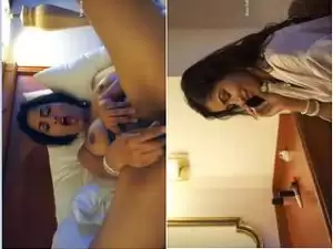 Exclusive-Famous Desi Couple Pooja Musterbation With Dildo