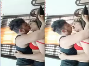 Today Exclusive- Desi Lover Romance and Fucking In Hotel part 1