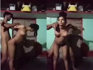 Today Exclusive- Desi Couple Standing Fucking