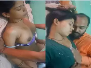 Today Exclusive-Sexy mamta Bhabhi Boobs Sucking and Fucked