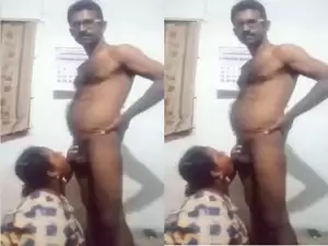 Today Exclusive-Desi Bhabhi Blowjob