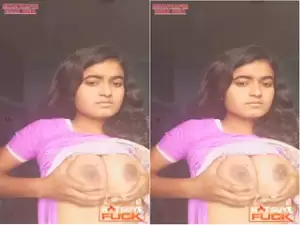 Today Exclusive- Desi Girl Shows her Boobs and Pussy part 10