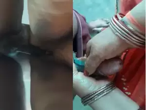 Today Exclusive-Desi Bhabhi Blowjob and Fucked Part 4