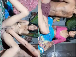 Today Exclusive-Desi Village Wife Blowjob and Fucking