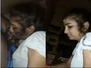 Today Exclusive-Sexy Tamil Girl Blowjob