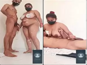Today Exclusive -Desi Wife Boobs Sucking
