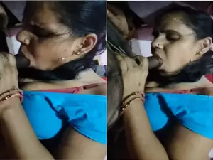 Today Exclusive -Desi Wife Blowjob and Anal Fucking