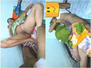 Exclusive-Desi Village Bhabhi Handjob and Hard Fucked By Deaver