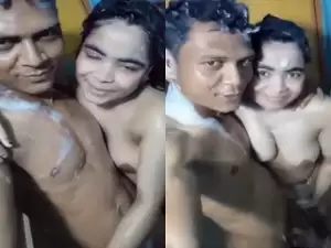 Today Exclusive – Desi Lover Bathing
