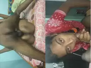 Exclusive- Sexy Desi Village Bhabhi Blowjob and Hard Fucked By Hubby