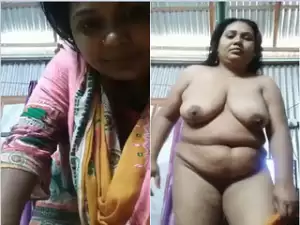 Today Exclusive-Desi Bhabhi Shows Nude Body For Hubby