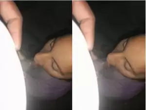 Today Exclusive-Desi Bhabhi Blowjob and  Shows Pussy