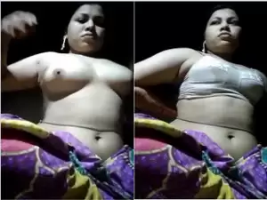 Today Exclusive-Desi Vlg Bhabhi Shows Her Nude Body