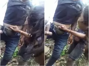 Today Exclusive- Desi Village Randi Sex With 5 Young Guys