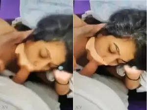 Today Exclusive-Desi Girl Blowjob