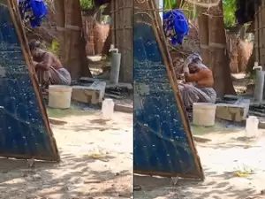 Today Exclusive-Desi Bhabhi Bathing
