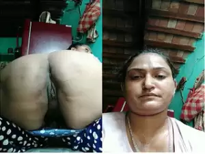 Today Exclusive- Desi Punjabi Bhabhi Shows her Ass and Pussy Part 1