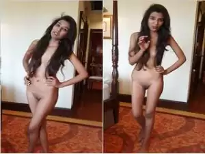 Exclusive- Sexy Desi Girl Saying He Loves To Nude Dance