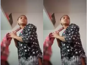 Today Exclusive-Sexy Desi Girl Bathing part 1
