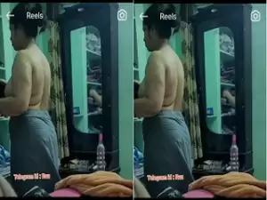 Today Exclusive- Desi Girl Changing Cloths
