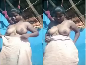 Today Exclusive-Horny Tamil Wife Showing Her Nude Body Part 3