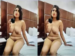 Today Exclusive- Sexy Desi Insta Girl Showing Her Nude body Part 8