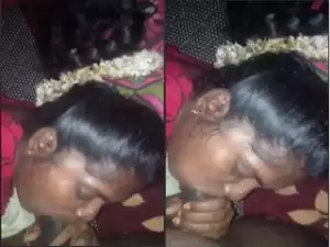 Today Exclusive- Desi Tamil Bhabhi Shows her Nude Body and Blowjob Part 3