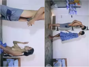 Today Exclusive- Lankan Tamil Lover Blowjob and Fucking Part 1