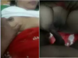 Exclusive- Desi Bhabhi Boob Pressing And Hard Fucked By Hubby