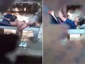 Today Exclusive- Sexy look Desi Girl Blowjob and Lover Cum On Her Boobs