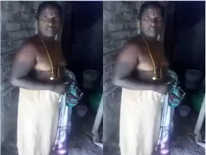 Today Exclusive- Tamil Wife Bathing Video Record by Hubby Part 1