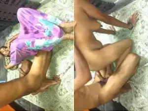 Exclusive- Desi Village Wife Blowjob and Hard Fucked By Hubby
