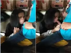 Desi Village Girl Sucking Shop Owner Dick
