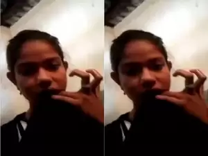 Today Exclusive-Desi Village Girl Fingering