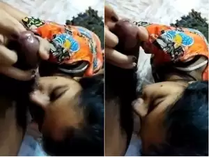 Today Exclusive-Sexy Desi Girl Blowjob