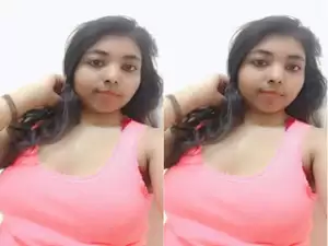 Today Exclusive- Sexy Desi Girl Shows Her Nude Body Part 1