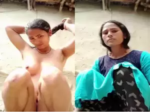 Desi Village Girl Making Nude Video Part 4