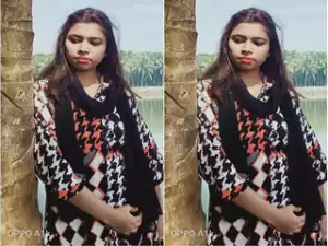 Desi Village Girl Shows Her Boobs On VC part 2