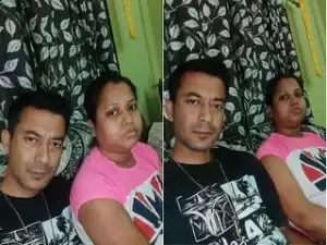 Today Exclusive- Hot Desi Couple Romance and Fuck In Live Video Call With Friends