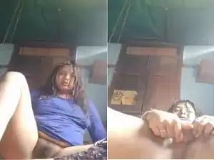 Exclusive- Sexy Desi Girl Rumpa Fingering After Bathing