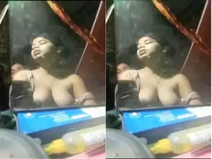 Desi Boudi Standing Fucking