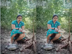 Nila Nambiar masturbating