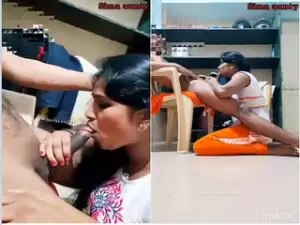 Desi Bhabhi Sucking Dick
