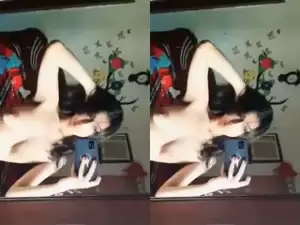 Desi girl Record her Selfie FOr Lover part 2